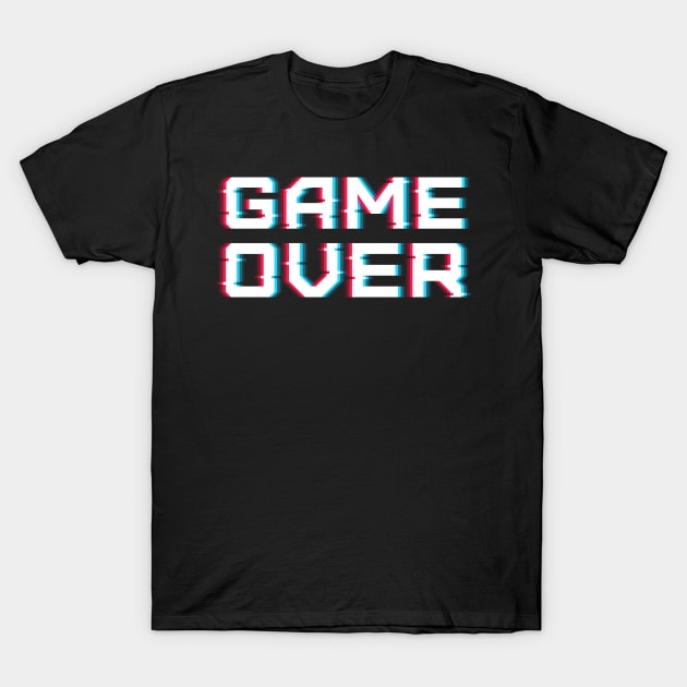 Game Over T-Shirt by machmigo